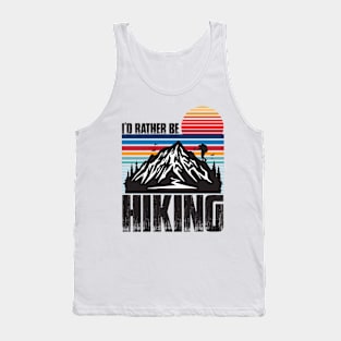 Berge Wandern Natur Berg Outdoor Geschenk T-Shirt Tank Top